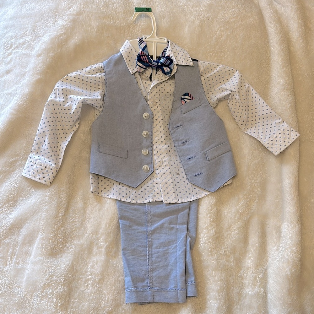 Baby boy 4 piece set/suit.